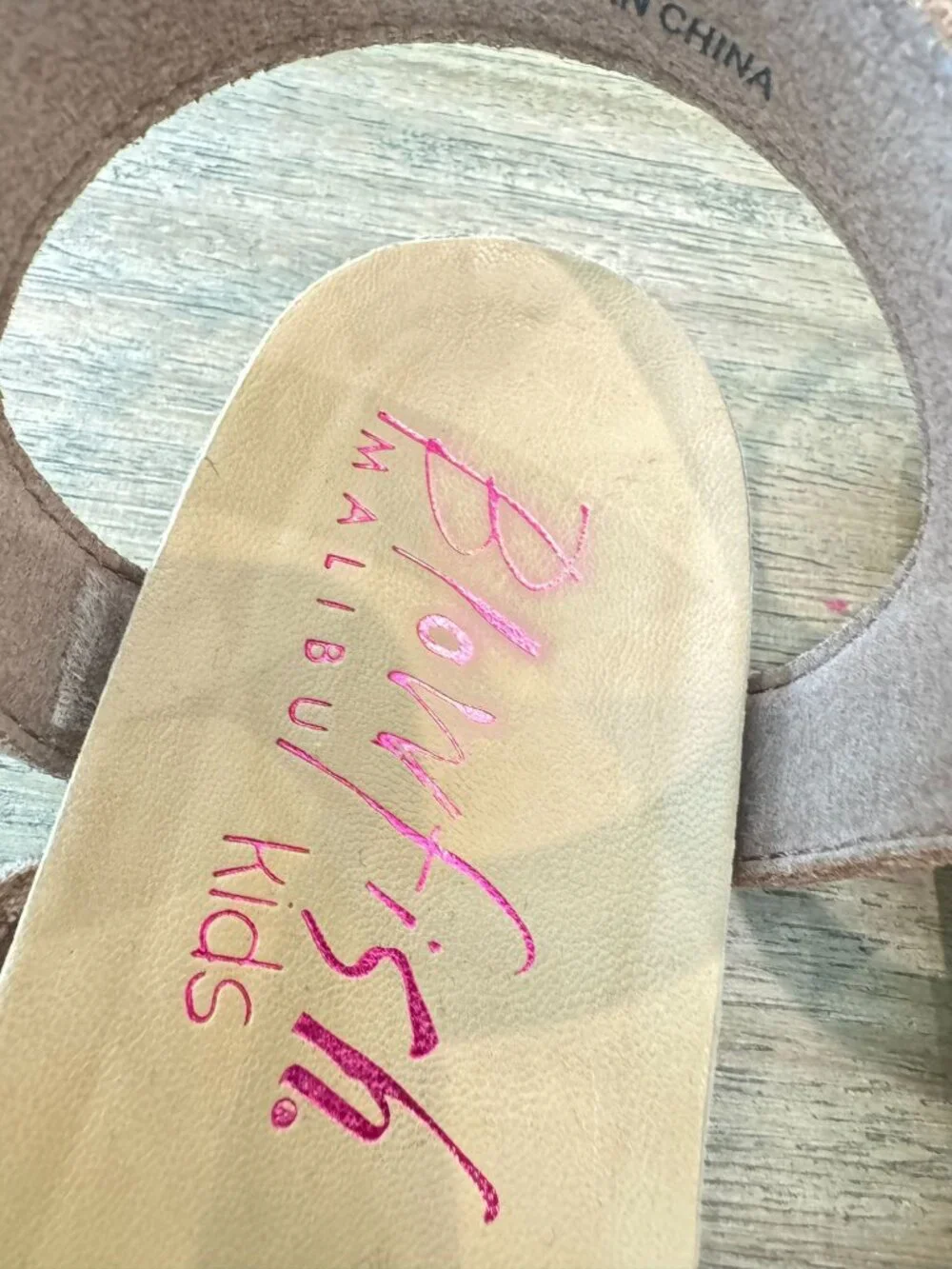 Blowfish Malibu Big Girl's Braided Sandals – Size 4
